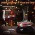Crystal Wine Decanter Set With Electric Shaker and Automatic Rotation