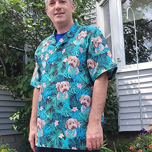 Hawaiian Shirt With Customized Dog Face