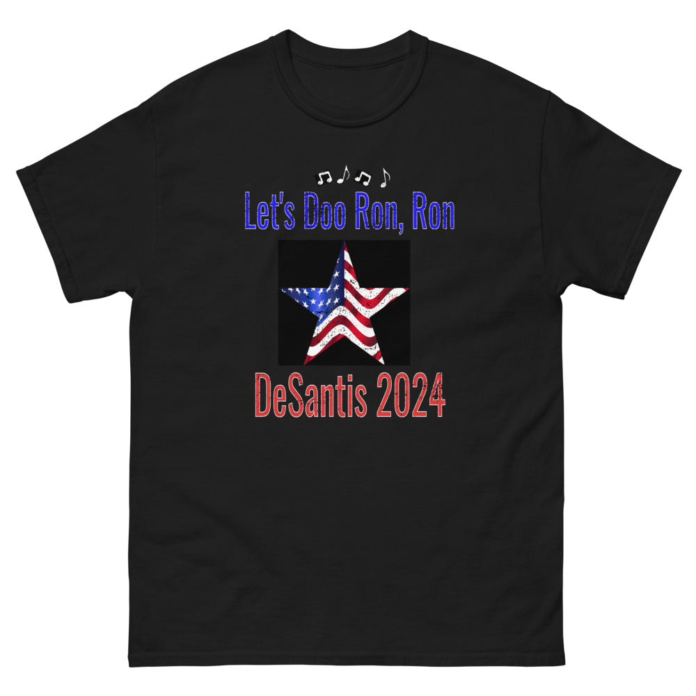 Ron DeSantis 2024 - "Let's Doo Ron, Ron" Men's heavyweight tee