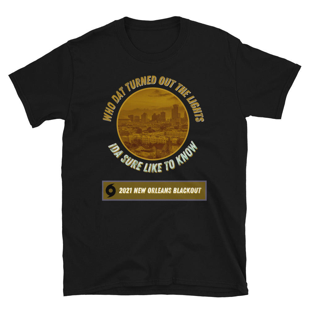 Who Dat Turned Out the Lights T-Shirt