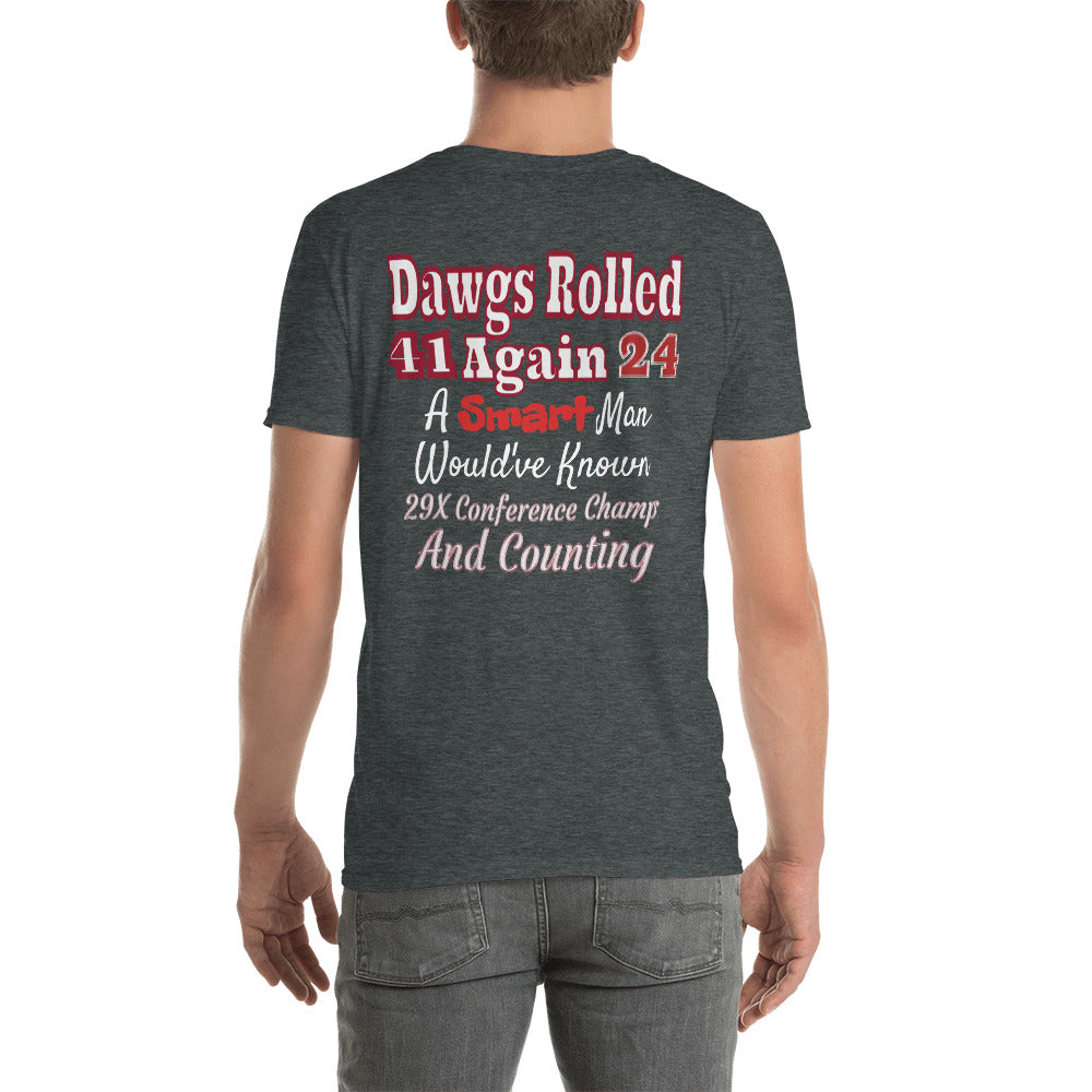 Dawgs Rolled By Alabama Conference Champions T-Shirt
