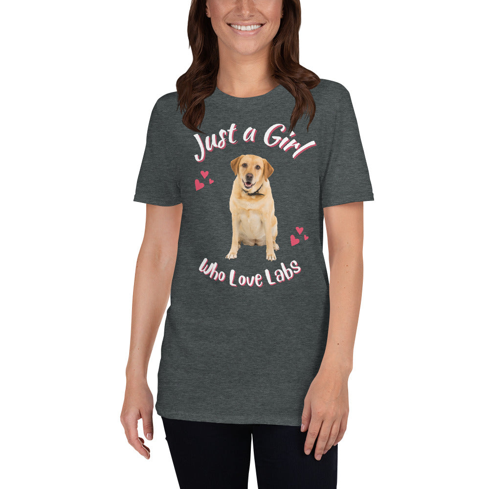 Just a Girl Who Loves a Lab T-Shirt