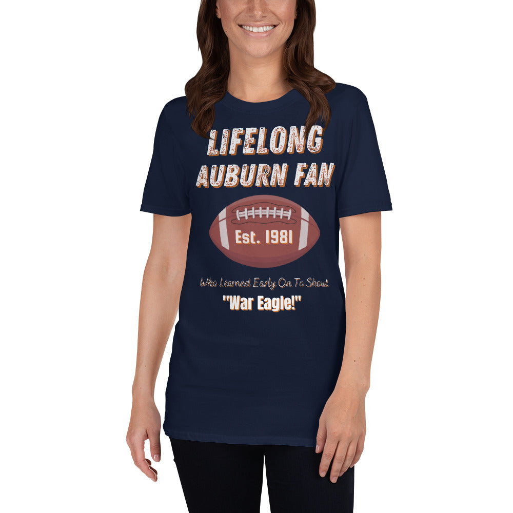 Personalized Auburn Tigers Fan T-Shirt - Lifelong Since ....