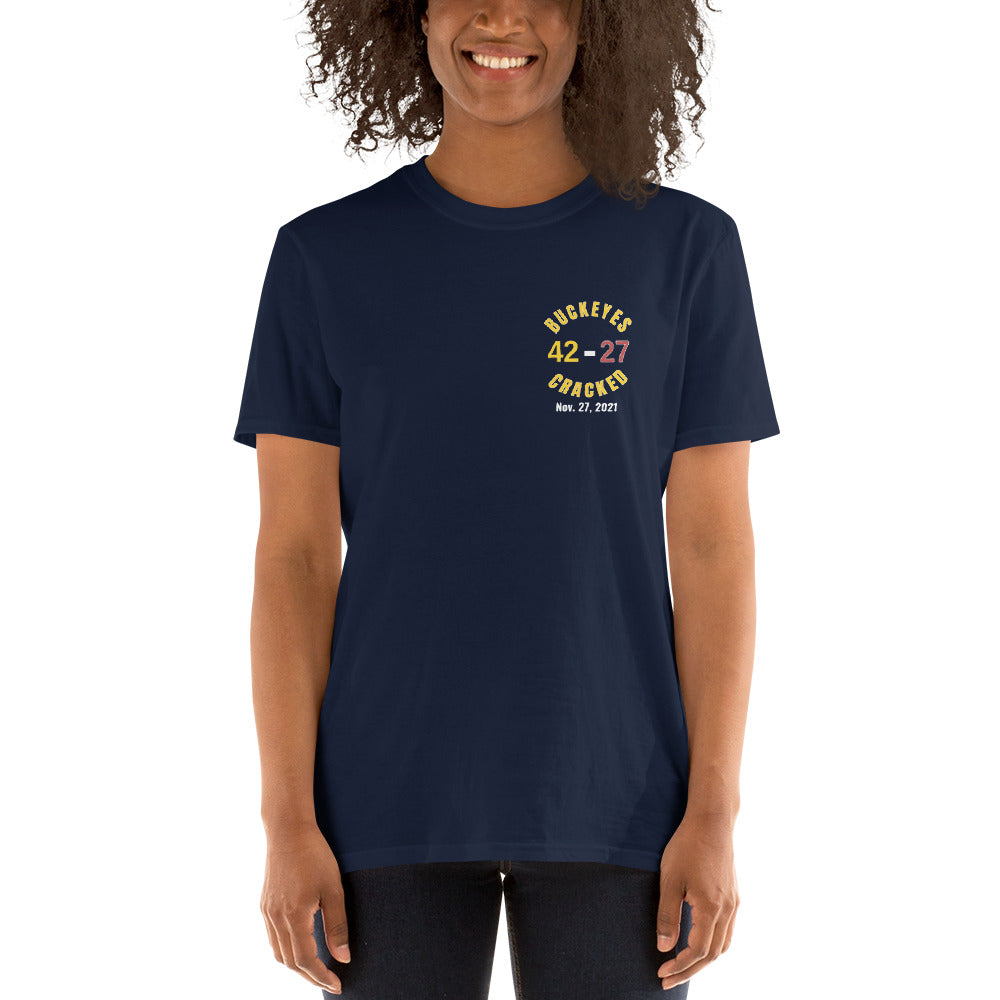 Michigan Beats Ohio State Score Shirt, Michigan Football T-Shirt, Michigan Fans Football Apparel