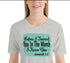 Choose Life T-Shirt Featuring Jeremiah 1:5 Bible Verse for Anti-Abortion, Pro Life Supporters