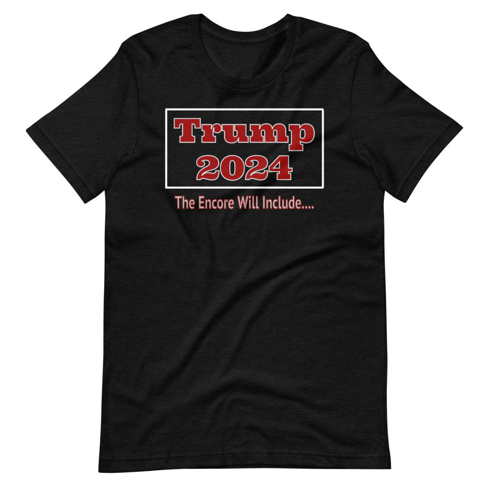 Donald Trump 2024 Encore -To Do List Short-Sleeve Unisex T-Shirt