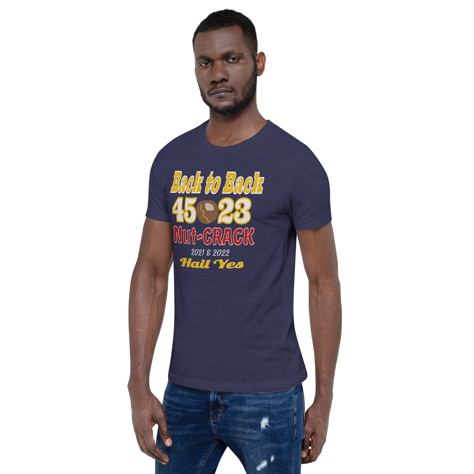 Michigan Football Fans Beat Ohio State Score T-Shirt Featuring Back to Back Nut Crack Design