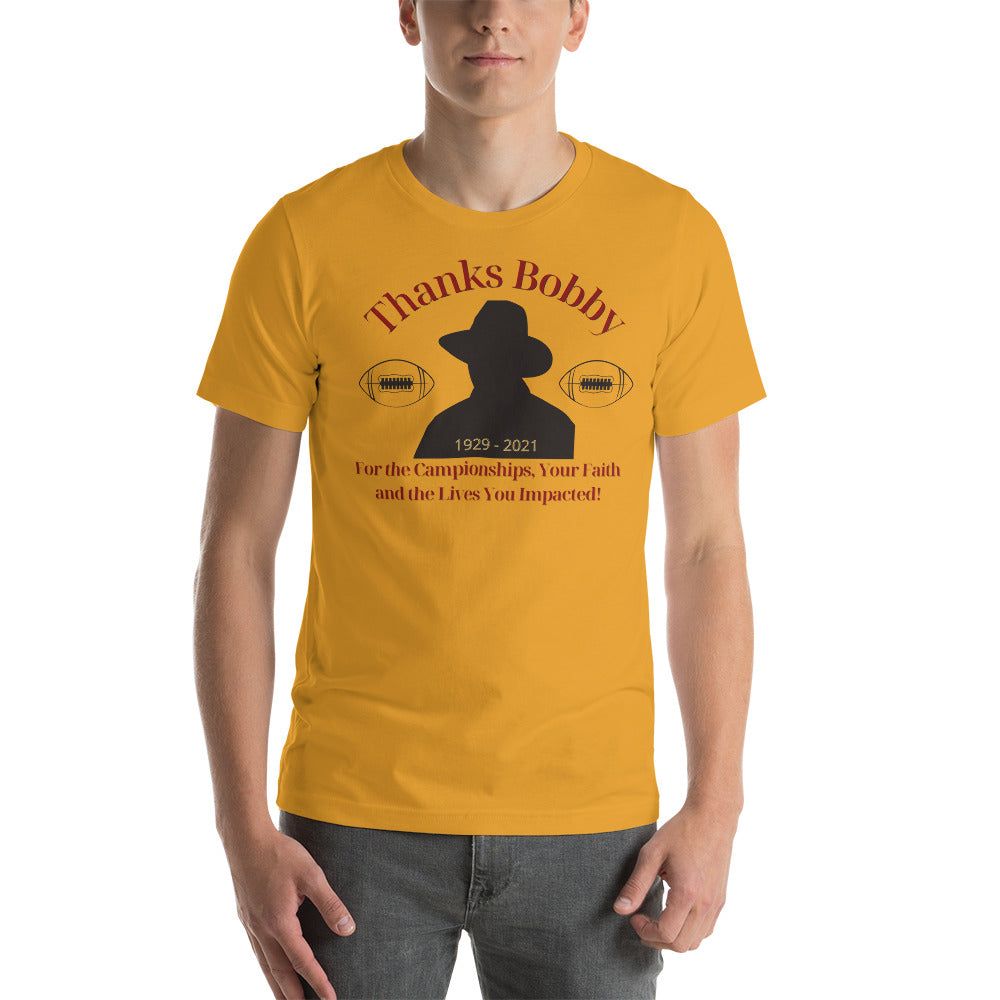 Thanks Bobby T-Shirt - Tribute to Coach Bobby Bowden