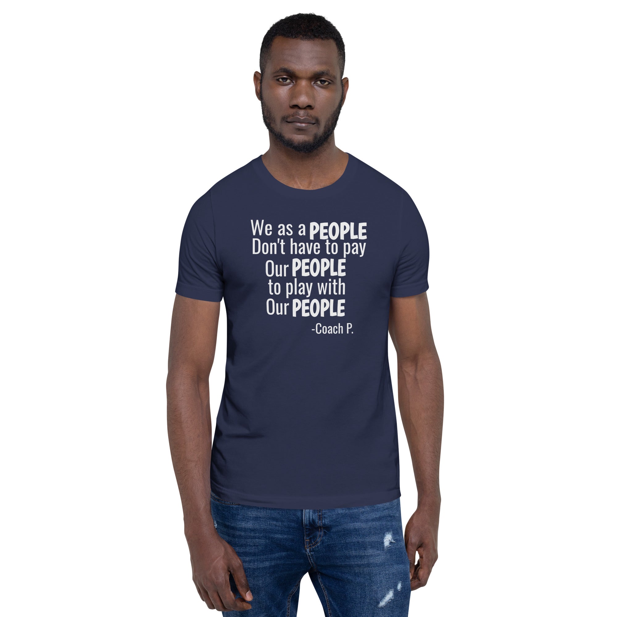 Jackson State T-Shirt Featuring Coach Prime Quote to Nick Saban