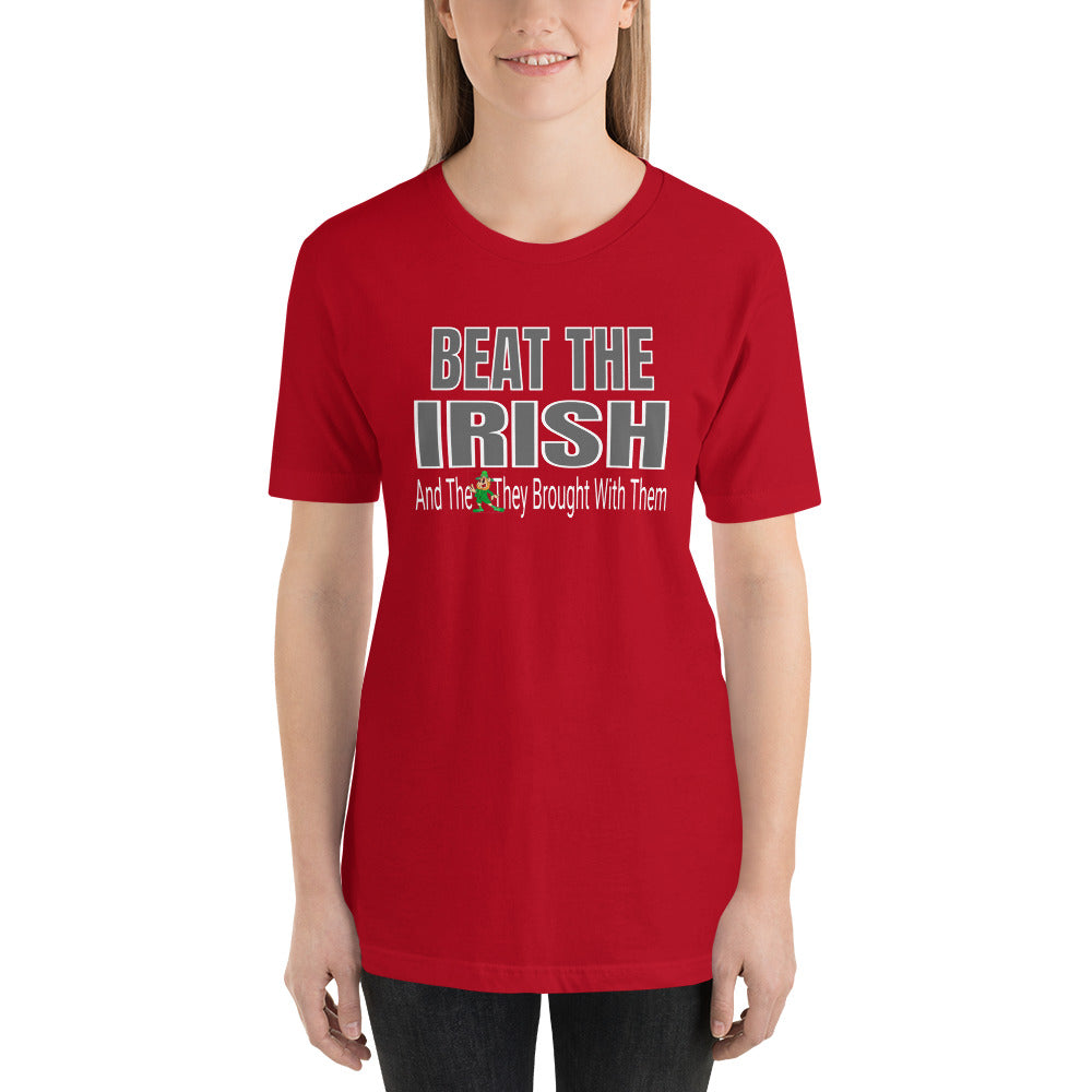 Ohio State Fans Beat the Irish T-Shirt for 2023 OSU vs Notre Dame Football Game
