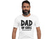 Dad of Girls #Outnumbered T-Shirt that is a Funny Father's Day Shirt Dad Will Love