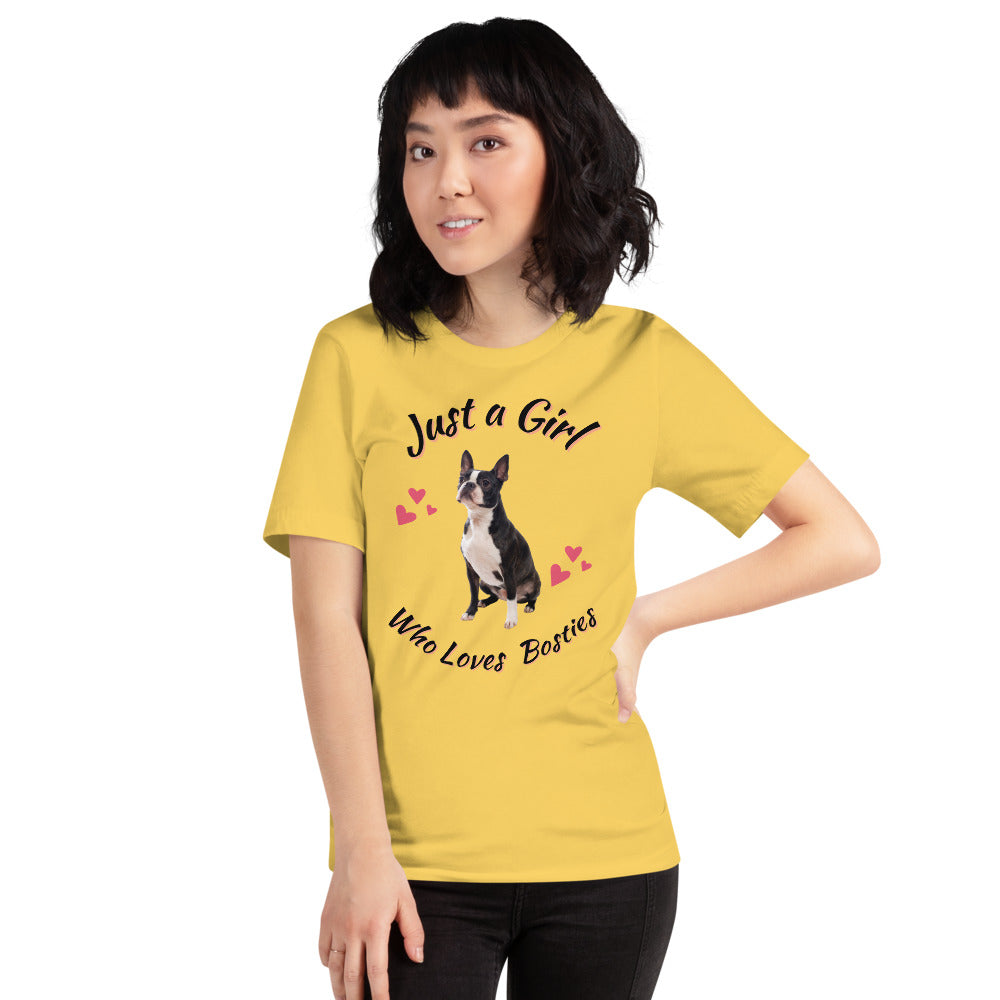 Just a Girl Who Loves Bosties T-Shirt
