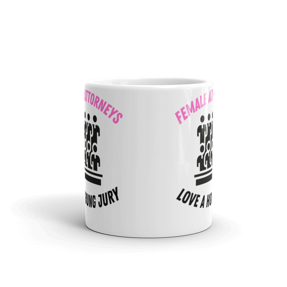 Female Attorneys Love a Hung Jury Coffee Mug