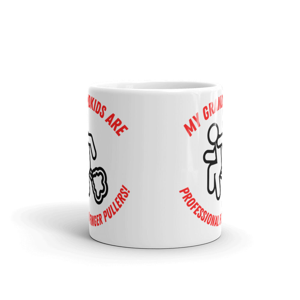 My Grandkids Are Professional Finger Pullers Coffee Mug