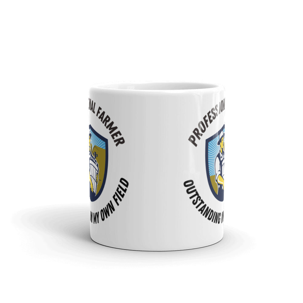 Professional Farmer Outstanding in My Own Field Coffee Mug