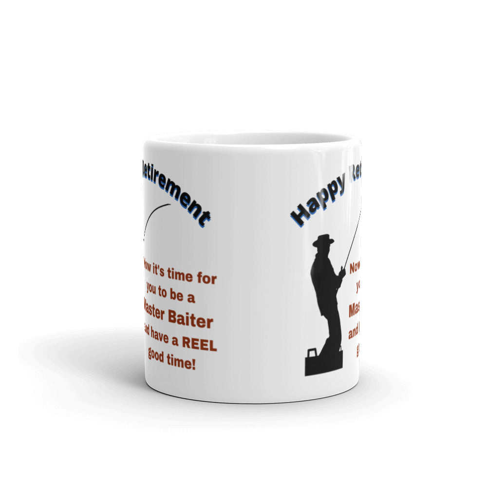 Happy Retirement Fishing Mug