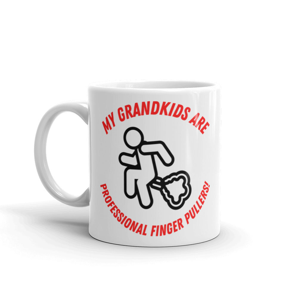 My Grandkids Are Professional Finger Pullers Coffee Mug
