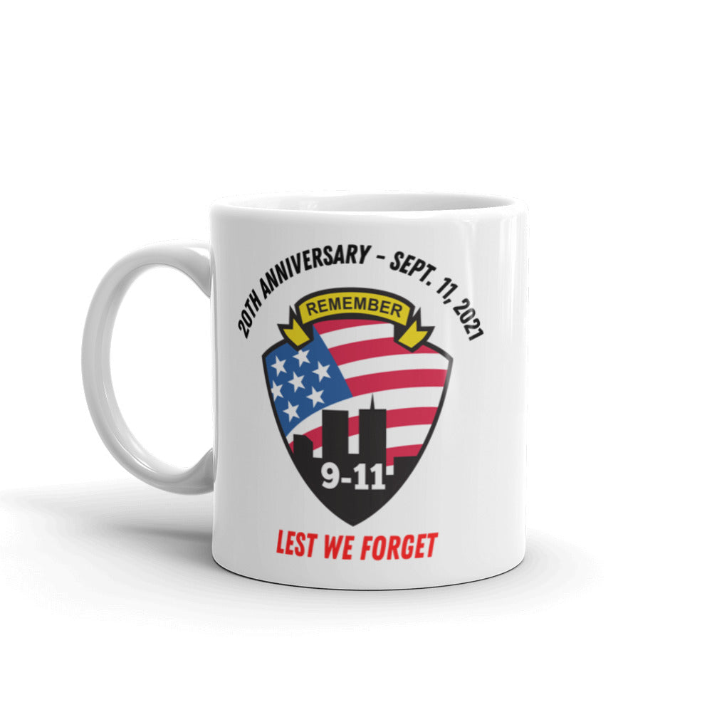 9-11 20th Anniversary Coffee Mug