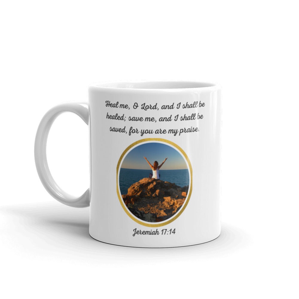 Jeremiah 17:14 Coffee Mug