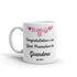 Congratulations on Your Promotion to Grandma Mug - Girl 2021