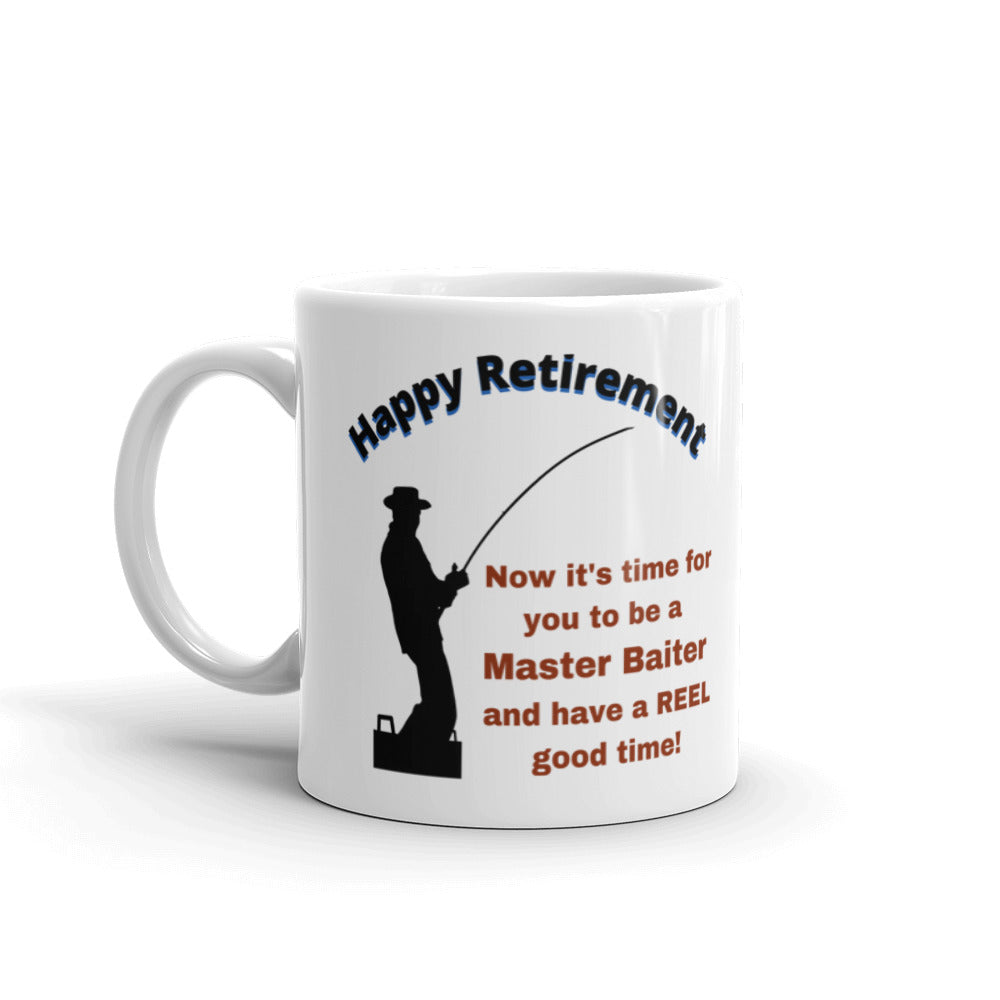 Happy Retirement Fishing Mug