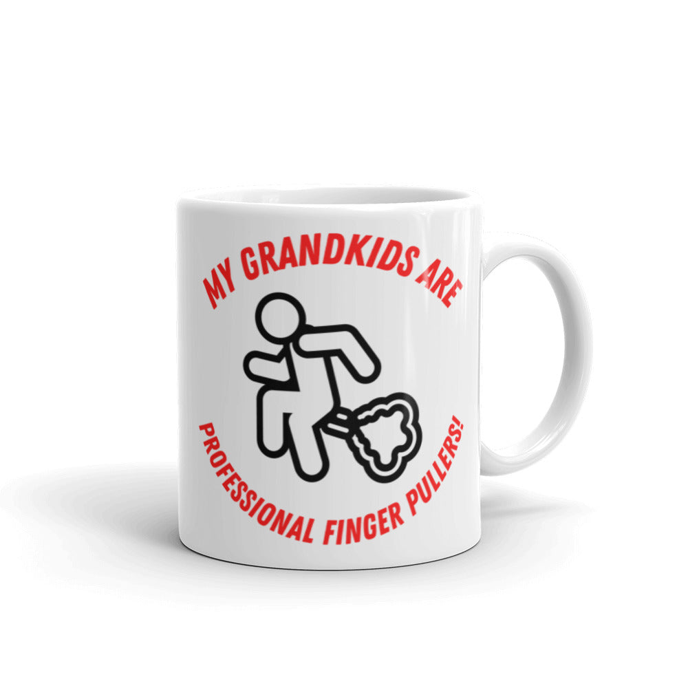 My Grandkids Are Professional Finger Pullers Coffee Mug
