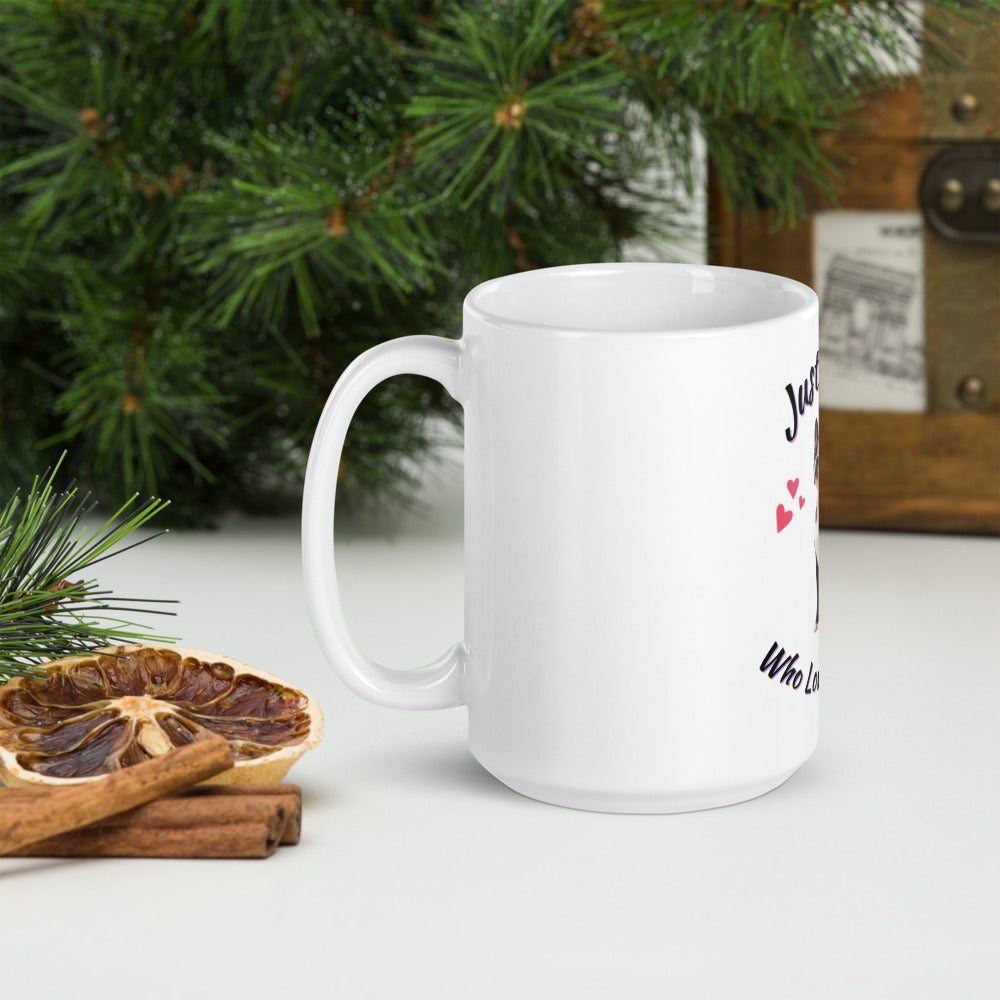 Just a Girl Who Loves Bosties Ceramic Mug