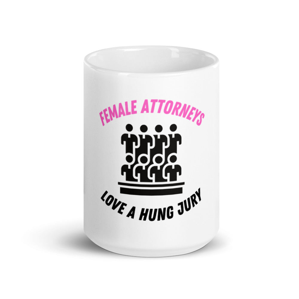 Female Attorneys Love a Hung Jury Coffee Mug