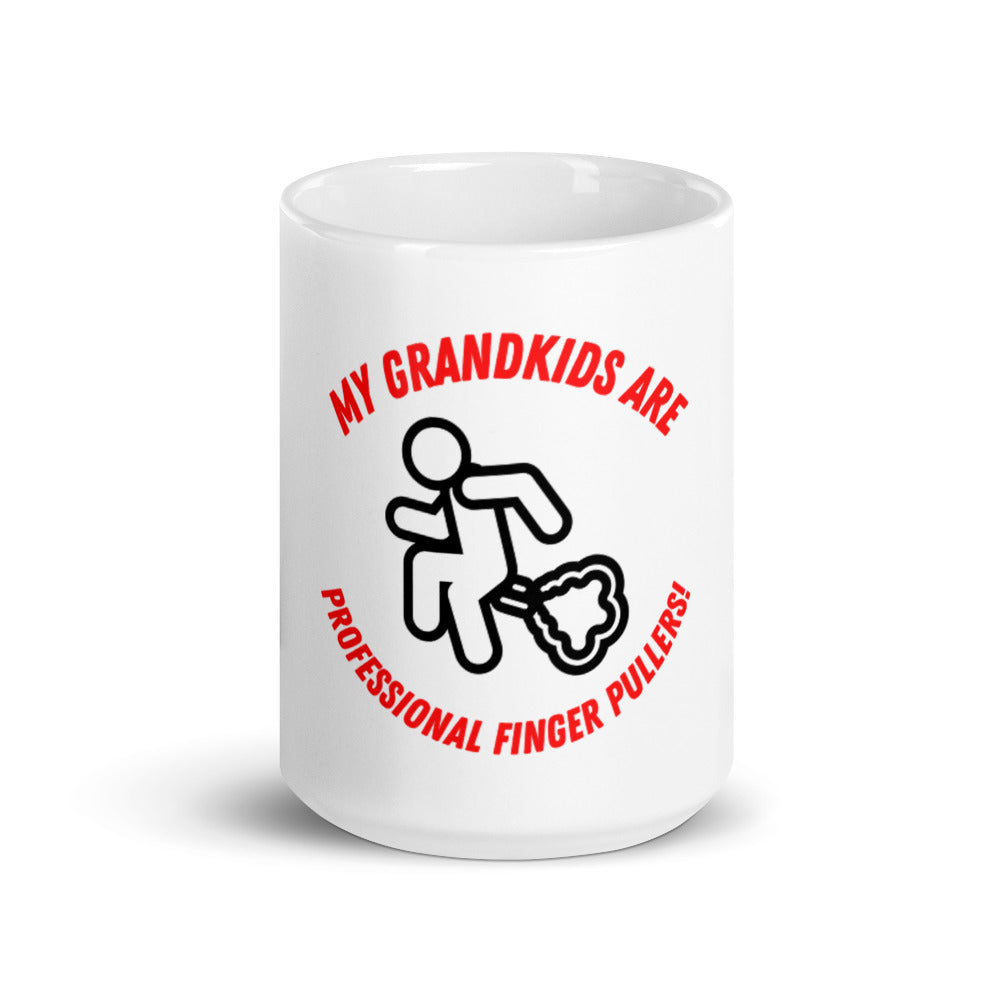 My Grandkids Are Professional Finger Pullers Coffee Mug