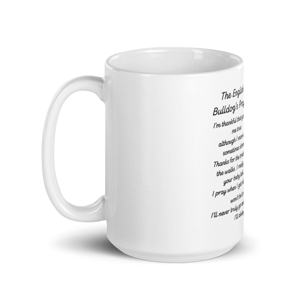 The English Bulldogs Prayer Coffee Mug