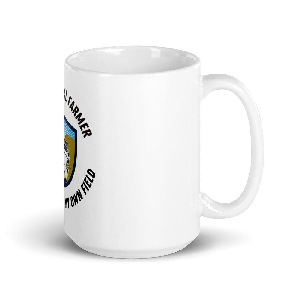 Professional Farmer Outstanding in My Own Field Coffee Mug