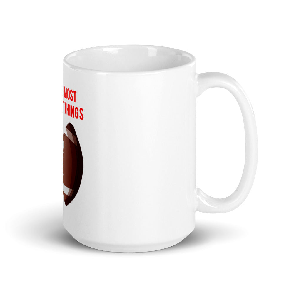 Georgia Fans Three Most Important Things Mug - God, Family and Georgia Football