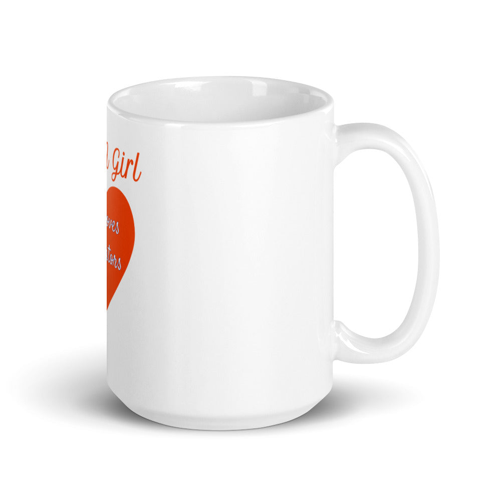 Just a Girl Who Loves the Gators Coffee Mug for Florida Fans