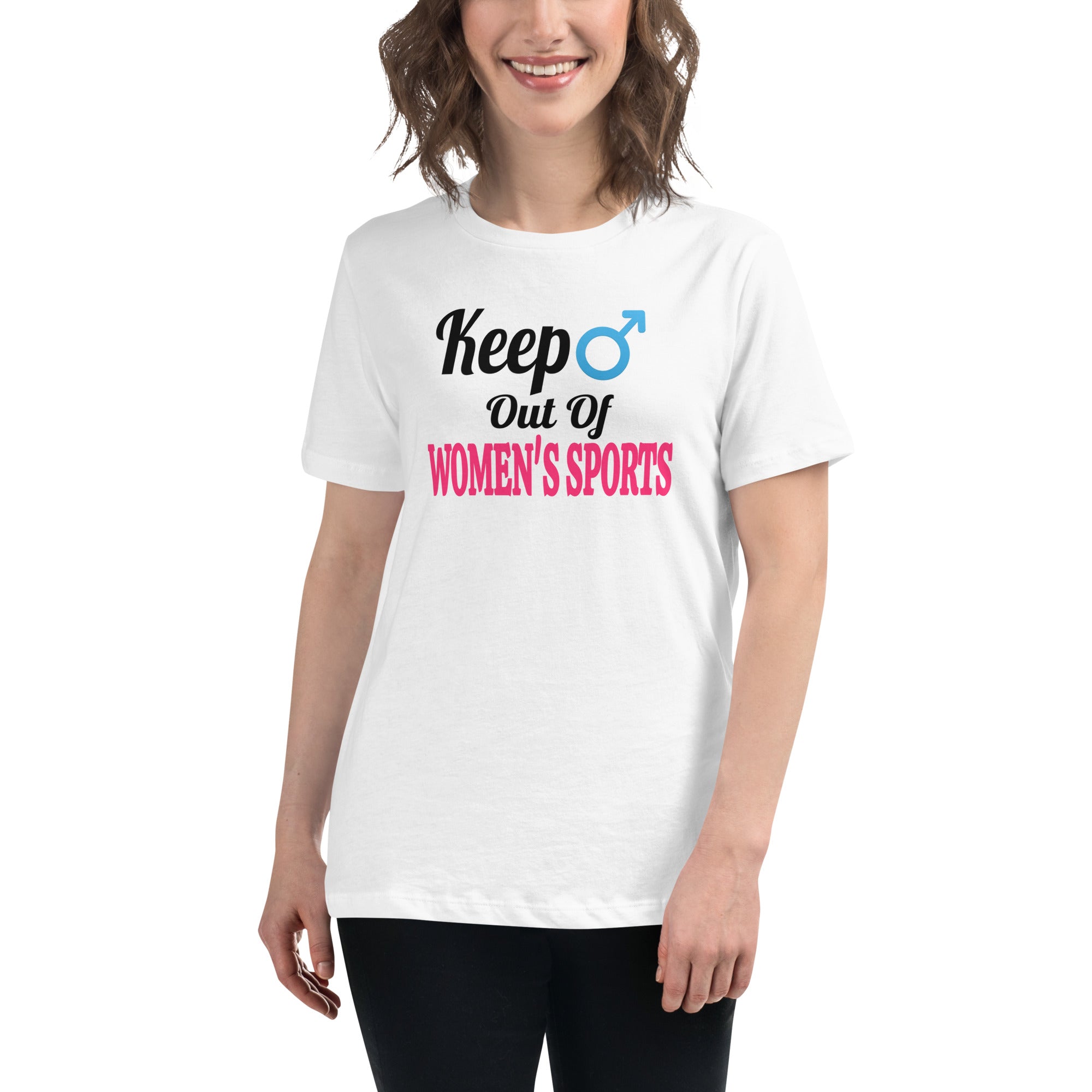 Keep Men out of Women's Sports Short Sleeve Shirt